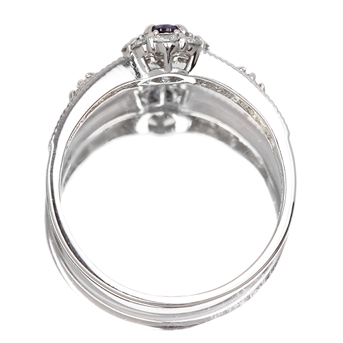 第331回抽選販売＞ベニトアイト 0.17ct ハートアンド
