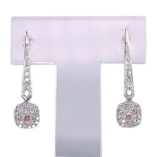 天然ピンクダイヤ ピアス ソーティング付 img60332534.jpg