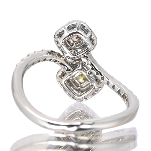 第338回抽選販売＞ピンクダイヤモンド 0.083ct/FPP/SI1 イエロー