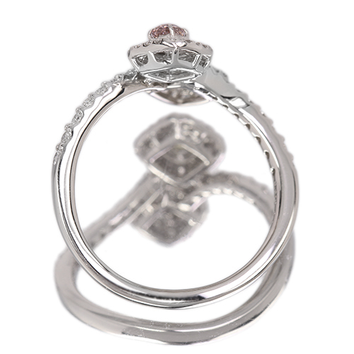 第338回抽選販売＞ピンクダイヤモンド 0.083ct/FPP/SI1 イエロー