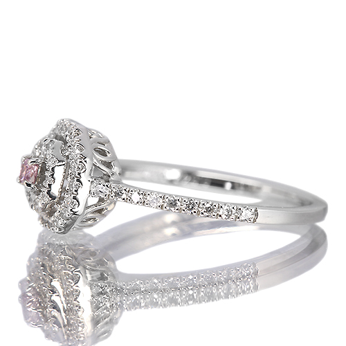 第340回抽選販売＞ピンクダイヤモンド 0.047ct/FIPP/I2