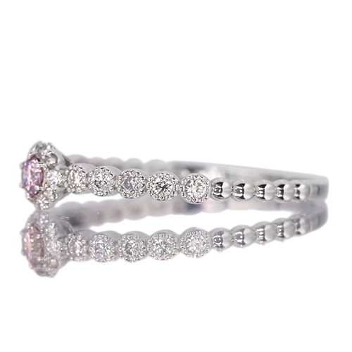 ピンクダイヤモンド 0.057ct/FP/I1 ダイヤモンド 0.15ct