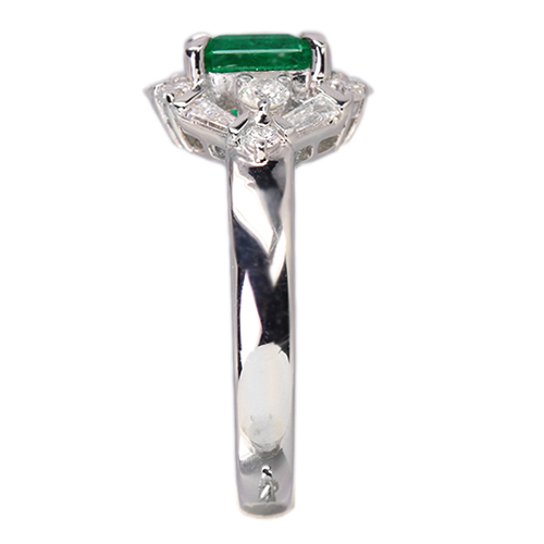 第342回抽選販売＞コロンビア産エメラルド 約1ct ダイヤモンド