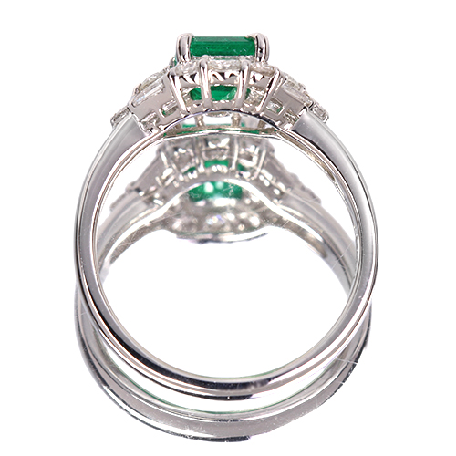 第342回抽選販売＞コロンビア産エメラルド 約1ct ダイヤモンド