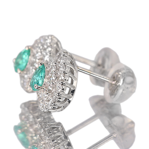 第343回抽選販売＞パライバトルマリン 0.23ct ダイヤモンド 0.4ct
