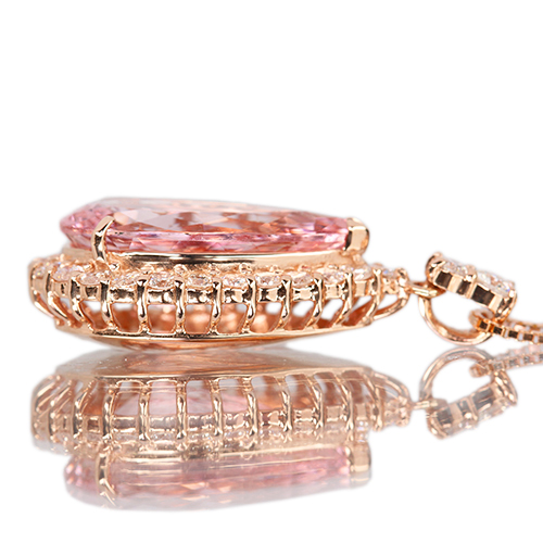 第345回抽選販売＞モルガナイト 6.3ct ダイヤモンド 約1ct ピンク