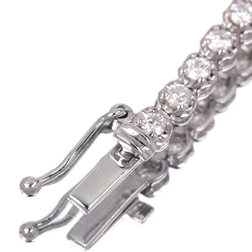 ダイヤモンド 2ct プラチナ ブレス【品質保証書/宝石鑑別書】 即納  