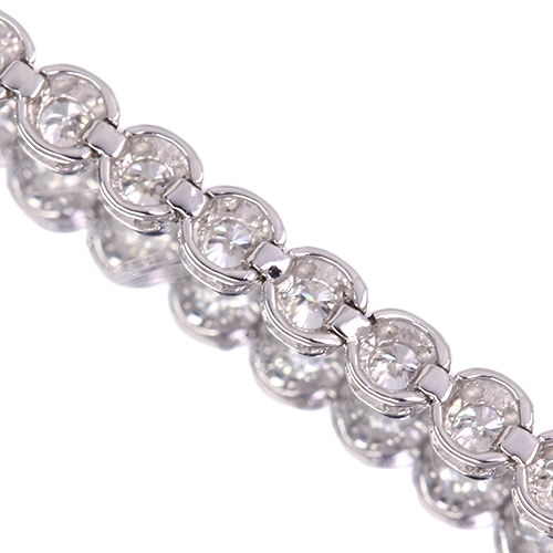 ダイヤモンド 2ct プラチナ ブレス【品質保証書/宝石鑑別書】 即納  