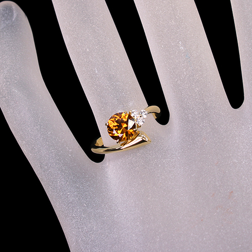 第348回抽選販売>ゴールデンジルコン 約1.7ct ダイヤモンド 第348回抽選販売>ゴールデンジルコン 約1.7ct ダイヤモンド