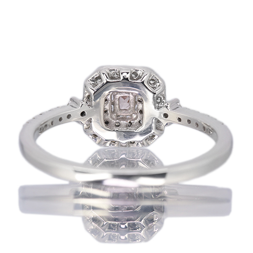 ピンクダイヤモンド 0.063ct/FIP/I1 ダイヤモンド 0.3ct プラチナ