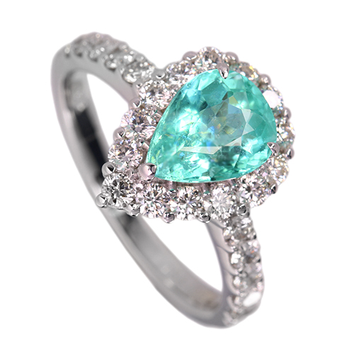 第353回抽選販売>パライバトルマリン 1.5ct ハートアンド 第353回抽選販売>パライバトルマリン 1.5ct ハートアンド