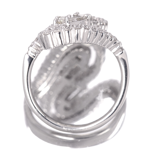 pt ダイヤモンド　リング　計1.5ct 12.5号 楽天市場】Pt 合計1.5ct ダイヤモンド 一文字 リング 鑑別書