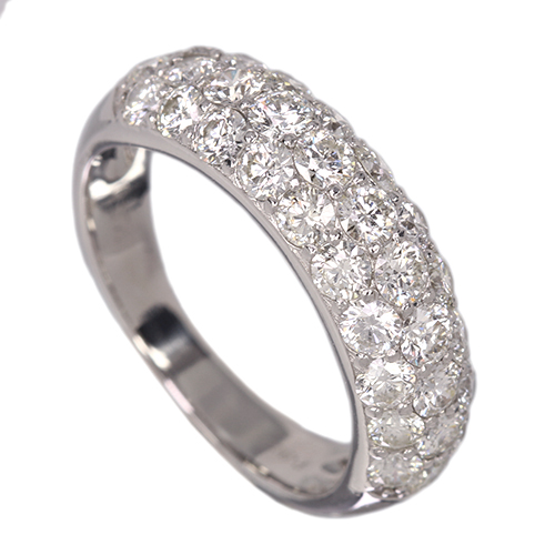 ダイヤモンド 2ct プラチナ リング(指輪)【品質保証書/DIA宝石鑑別書