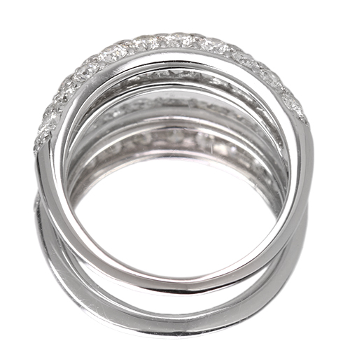 ダイヤモンド 2ct プラチナ リング(指輪)【品質保証書/DIA宝石鑑別書
