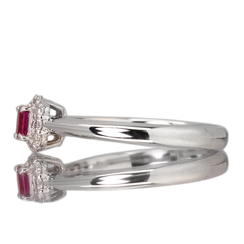 第362回抽選販売＞レッドベリル 0.123ct ダイヤモンド 0.13ct