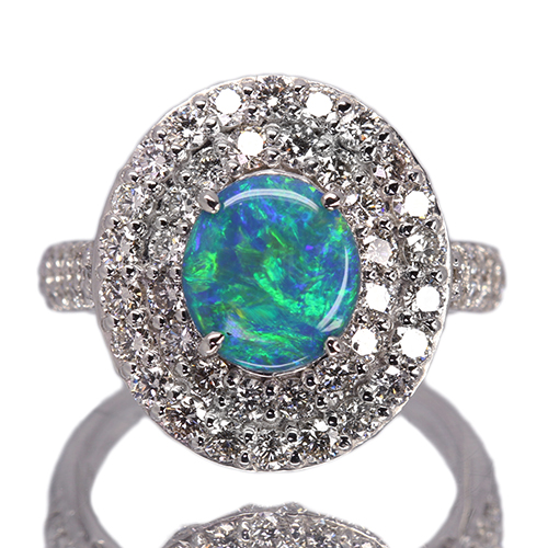 新着＞オーストラリアライトニングリッジ産ブラックオパール 1.2ct 