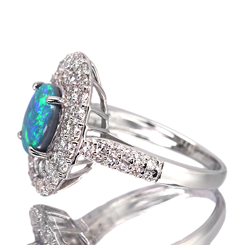 新着＞オーストラリアライトニングリッジ産ブラックオパール 1.2ct 