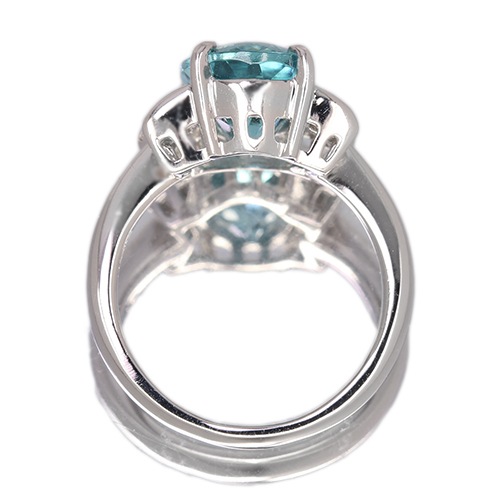 第369回抽選販売＞ブルートルマリン 4.6ct ダイヤモンド 0.3ct