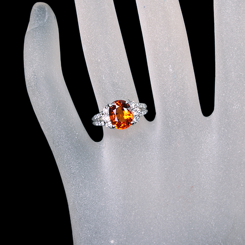 スペサタイトガーネット（マンダリンガーネット） 約3ct