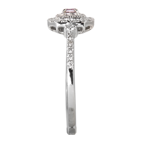 第375回抽選販売＞ピンクダイヤモンド 0.048ct/FVPP/I1 ハート