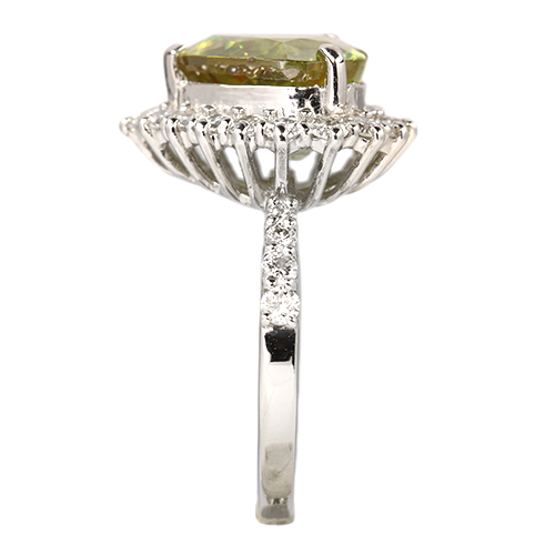ハートシェイプスフェーン 5.7ct ダイヤモンド 1.0ct プラチナ