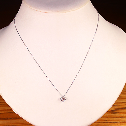 ピンクダイヤモンド 0.037ct/FLP/I1 プラチナ ピンク ゴールド