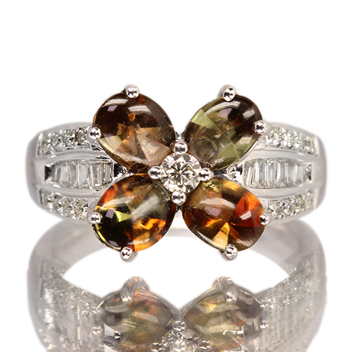 第378回抽選販売＞アンダリュサイト 1.7ct ダイヤモンド 0.3ct
