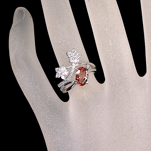 第378回抽選販売＞インペリアルトパーズ 約2ct ダイヤモンド 0.6ct