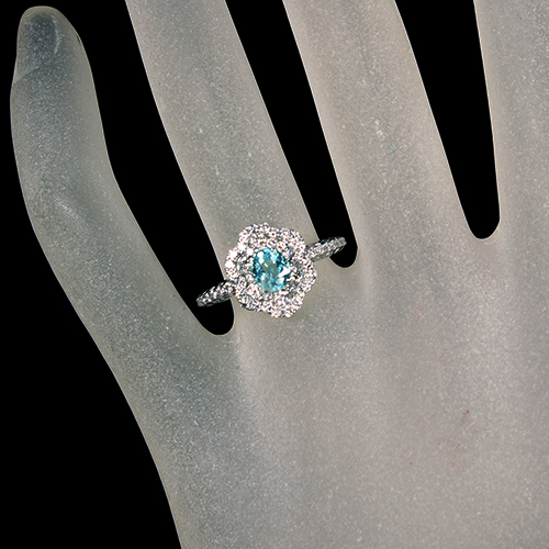 第380回抽選販売>パライバトルマリン 0.7ct ダイヤモンド 0.6ct 第380回抽選販売>パライバトルマリン 0.7ct ダイヤモンド 0.6ct