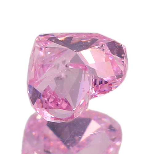 ハートシェイプピンクダイヤモンド 0.27ct/FIPP/I2 ルース 即納