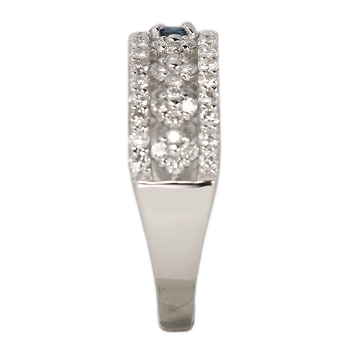 アレキサンドライト 0.05ct ダイヤモンド 0.5ct プラチナ リング
