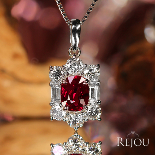 ミャンマー産(ビルマ産)非加熱ピジョンブラッドルビー 1.0ct