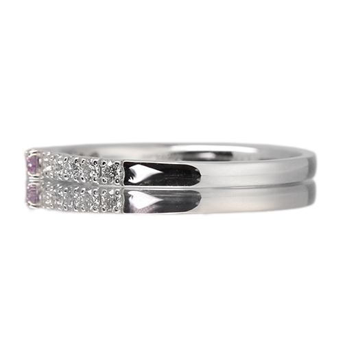 ピンクダイヤモンド 0.035ct/FIPP/I1 ハートアンドキューピッド ピンクダイヤモンド 0.035ct/FIPP/I1 ハートアンドキューピッド