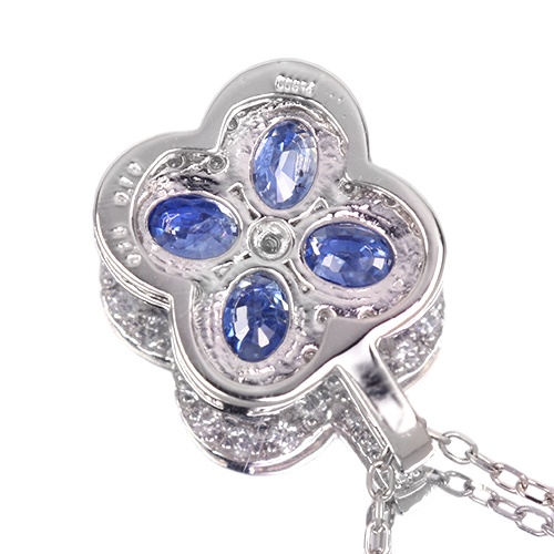 ブルーサファイア 0.7ct ダイヤモンド 約0.2ct プラチナ