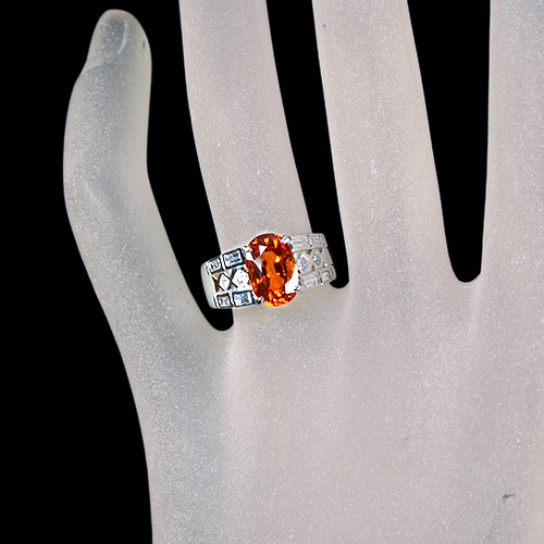 スペサタイトガーネット（マンダリンガーネット） 3.4ct