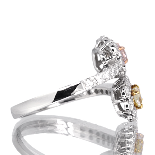 第406回抽選販売＞ピンクダイヤモンド 0.23ct/LP/SI2 イエロー