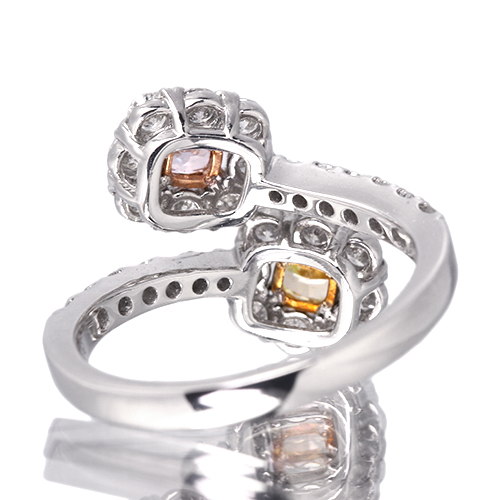 第406回抽選販売＞ピンクダイヤモンド 0.23ct/LP/SI2 イエロー