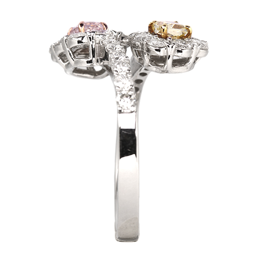 第406回抽選販売＞ピンクダイヤモンド 0.23ct/LP/SI2 イエロー
