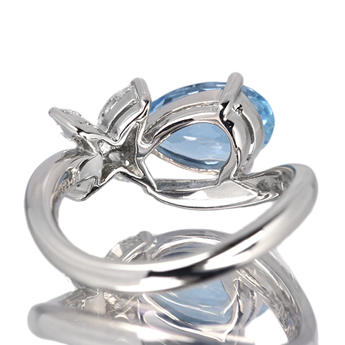 第407回抽選販売＞サンタマリアアクアマリン 1.6ct ダイヤモンド