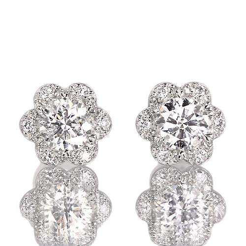 新作＞ダイヤモンド 0.5ct/0.5ct/G/SI2/G プラチナ ダイヤモンド