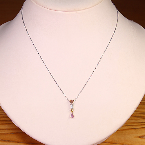 ダイヤモンド ネックレス ピアス 0.265ct Gカラー VVS2クラス 3EXカット H&C 0.4ctup Fカラー VVS〜VSクラス 3EXカット H&C CGL