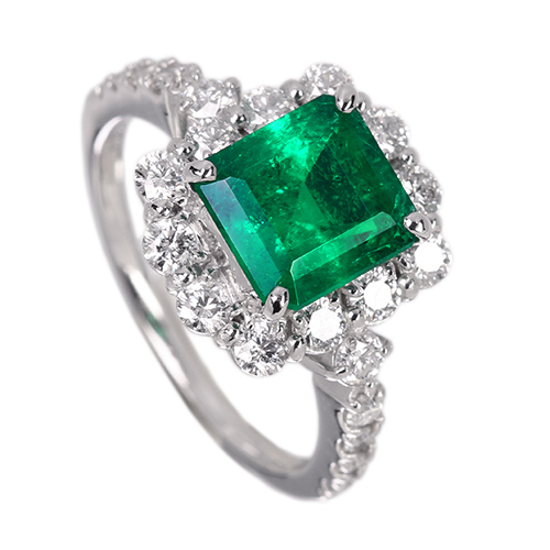 コロンビア産ムゾー鉱山エメラルド(vivid green) 2.0ct