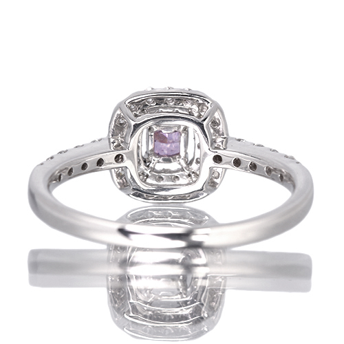 ピンクダイヤモンド 0.23ct/FDPP/I1 ダイヤモンド 0.3ct プラチナ 
