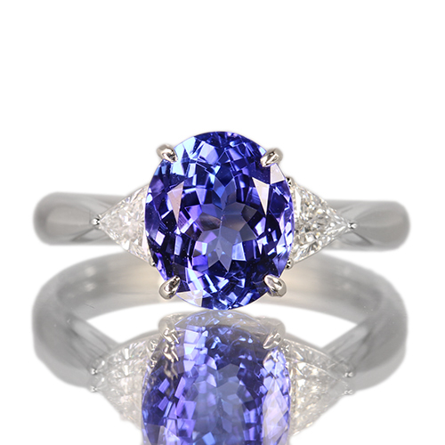 第417回抽選販売＞タンザナイト 2.3ct ダイヤモンド 0.3ct