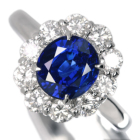 Mu[Tt@CA(vivid blue) 2.4ct _Ch 1ct v`i O(w)