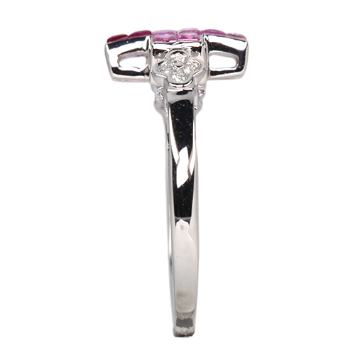 第427回抽選販売＞ルビー 0.15ct ピンクサファイア 0.5ct ダイヤモンド