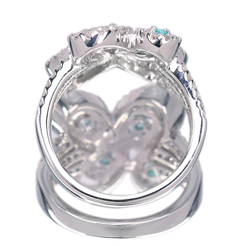 第430回抽選販売＞ブラジル産パライバトルマリン 0.1ct ダイヤモンド