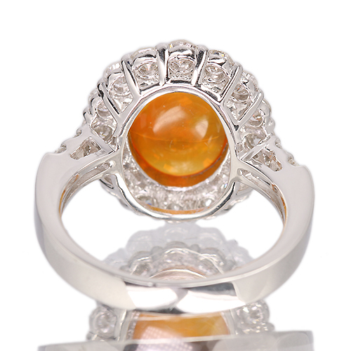 第431回抽選販売＞メキシコ産ファイアオパール 3.8ct