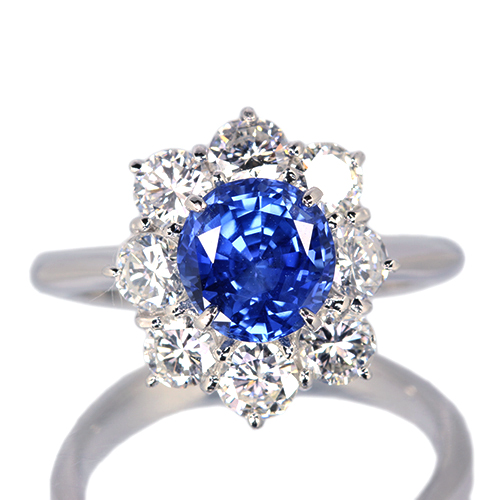 第432回抽選販売＞スリランカ産 非加熱ブルーサファイア 2.2ct