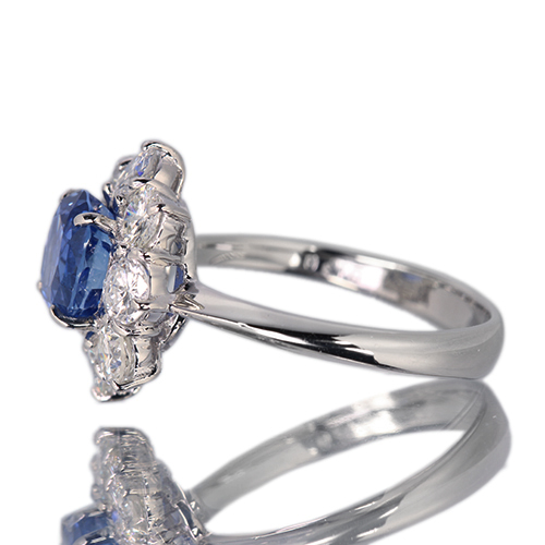 第432回抽選販売＞スリランカ産 非加熱ブルーサファイア 2.2ct